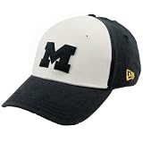 New Era Michigan Wolverines Navy Blue GW 39THIRTY Stretch Fit Hat