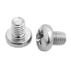 Zinc Plated Steel Machine Screw, Pan Head, Phillips Drive, #10-32, 5/16" Length (Pack of 100)
