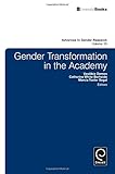 Gender transformation in the academy