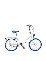Fausto Coppi Bicicleta Plegable Glamour Blanco / Azul