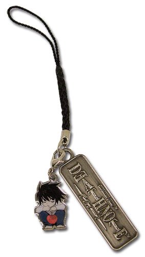Cover image : ストラップ デスノート Death Note [L(エル).DEATHNOTEロゴ]【並行輸入】