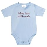 Nobody sleeps until I'm ready Baby Onesie