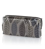 Leaf Print Cosmetic Purse