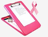 Saunders SlimMate Plastic Storage Clipboard, Letter Size, 8.5 x 12 Inch, Pink (00835) Saunders SlimMate Plastic Storage Clipboard, Letter Size, 8.5 x 12 Inch, Pink (00835)