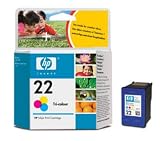 Hewlett Packard [HP] No. 22 Inkjet Cartridge Colour Ref C9352AE