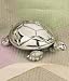Reed & Barton Silverplated Musical Turtle - Brahms Lullaby