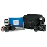 Lowepro Stealth Reporter D550 AW Black 13 Inch Laptop Case Kit with Lowepro Speedster Camera Strap