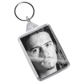 ORLANDO BLOOM - Original Art Keyring #js002