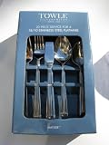 Towle Silversmiths Matisse 20 Piece Flatware Set Service for 4