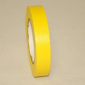 JVCC ART-11 Artist/Board/Console Tape: 1 in. x 60 yds. (Yellow)