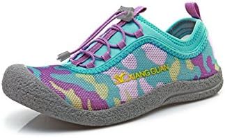 Women's Quick Drying Aqua Water Shoes Casual Walking Shoes Camouflage Green