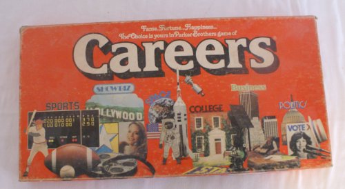 Careers Board Game Revised 1979 Version