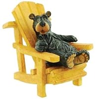 Willie Bear Relaxing in Adirondack Chair