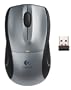 Logitech V450 Nano Cordless Laser Mouse for Notebooks (Silver)