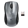 Logitech V450 Nano Cordless Laser Mouse for Notebooks (Silver)