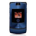 Motorola RAZR V3 in BLUE Sim Free UNLOCKED Mobile Phone Boxed with Accessories by Motorola