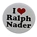 A&T Designs Unisex - I Love Ralph Nader 1.25