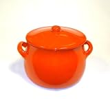 Review Piral PB212ARCR-C / Piral 5.5 Quart Stockpot with Lid, Earthy Orange