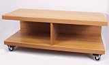 Style TV / Entertainment unit on Castors (Cherry finish)