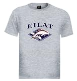 Eilat dolphin T-Shirt - Grey