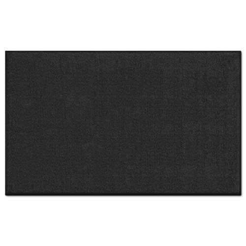 casa pura® JOY Premium Entrance Mat – Black, (33″ x 60″) – Multiple Sizes | Vibrant Color, Machine Washable, Non-slip Backing