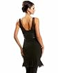 Double Knit Leather Waistband Dress Product Image