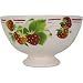 Stenciled Fruit Design Cafe au Lait Bowl ~ French Designs, 5 different, Strawberries