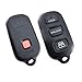 For 2001-2008 TOYOTA Sequoia New 4 Buttons Replacement Remote Entry Keyless Key Fob Shell Case(3BT+Panic)No chips Inside