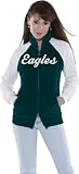 Philadelphia Eagles Women's Full Zip Velour Cheer Jacket - Touch by Alyssa Milano