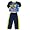 Bob the Builder by Dream Apparel - Toddler Boys Long Sleeved Pajama Set, Blue, Yellow (Size 2T)