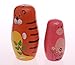 Moonmo Owl Nesting Dolls- Owl Decor - Owl Gifts - Owl Toy - Matryoshka set 10 dolls