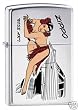 Zippo Lighter - Sexy Pinup Nose Art Babe WWII 6884