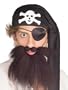 Pirate Beard and Moustache Kit
