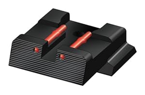 HiViz S&W M&P Fiber Optic Rear Sight (Red)