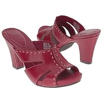 Clarks Women's Rota Sandal,Red,7 M