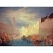 Professionally Framed Joseph Mallord William Turner (Venice) Art Poster Print - 11x17 with RichAndFramous Black Wood Frame
