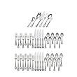 Gorham Chantilly 46-Piece Sterling Flatware Place Set, Service for 8