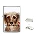 Limited Edition Violano Flip-Top Lighter Terrier Rose Dog