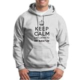 Keep Calm and Listen to One Direction 1D HOODIE Sweatshirt Tour UK British-Irish Boy Band Niall Liam Zayn Louis Harry HOODIE Sweatshirt