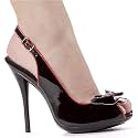 Ellie Shoes - 459-Lani, 4.5" Peep toe Sling Back Shoes- Perfect for Work or a Night on the Town