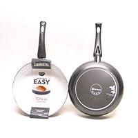 Bialetti Aeternum Easy Saute Pan, 10-Inch, Silver
