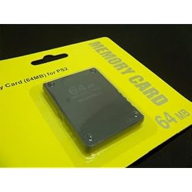 Generic 64MB Memory Card -- used for Sony Playstation2 - Playstation Play Station 2 PS2