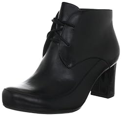 Clarks Kilbride Deva 203508125, Damen Klassische Halbstiefel & Stiefeletten, Schwarz (Black Leather), EU 41