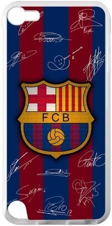 WXSTAR Fashion FC Barcelona Custom Case for IPod Touch 5 TPU (Laser Technology)