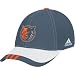 adidas Charlotte Bobcats Navy Blue 2008 NBA Draft Day 1-Fit Flex Fit Hat