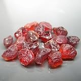 Spessartite Garnet Genuine Natural Rough Gemstones | 41.33 Carats 18 Pcs Lapidary Cabochon Material for Cabbing, Faceting , or Nuggets | Uncut and Unpolished