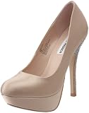 Steve Madden Partyy-R Womens, Champagne Satin, 40-41 EU,
