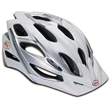 Bell Slant Sport Helmet, Silver/White