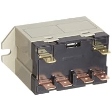 Omron G7L-1A-TUB-CB-AC100/120 General Purpose Relay, Class B Insulation, QuickConnect Terminal, Upper Bracket Mounting, Single Pole Single Throw Normally Open Contacts, 17 to 20.4 mA Rated Load Current, 100 to 120 VAC Rated Load Voltage