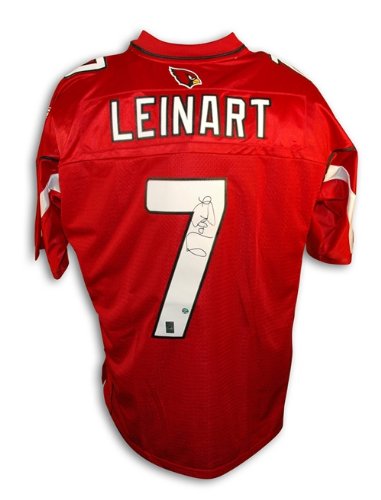 Matt Leinart Autographed/Hand Signed Arizona Cardinals Red Reebok Jersey